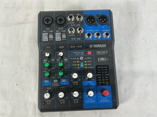 Vist Large View of Product Image Which is Used Yamaha MG06X Compact Mixer