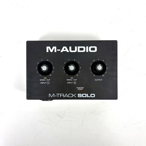 Vist Large View of Product Image Which is Used M-Audio M-Track Solo Audio Interface