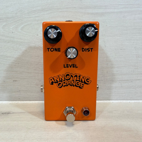 Vist Large View of Product Image Which is Used REINHART EFFECTS ANNOYING ORANGE Distortion Pedal