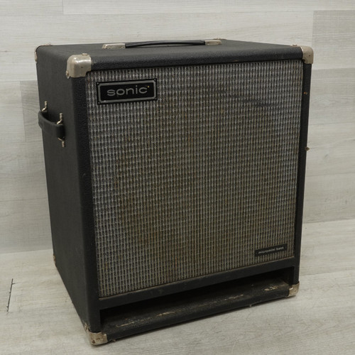 Vist Large View of Product Image Which is Used Sonic Micromini Bass 1 X 15 Bass Guitar Cabinet - Local Pickup Only