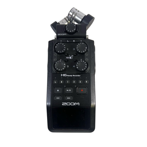 Vist Large View of Product Image Which is Used Zoom H6 Handy Recorder with XYH-6 Stereo Microphone Capsule