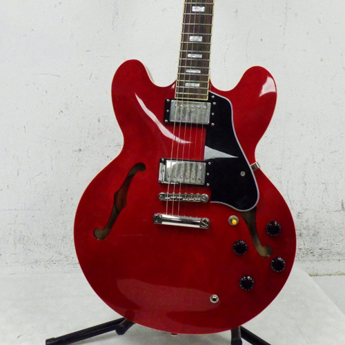 Vist Large View of Product Image Which is Used Epiphone ES-335 PRO Semi-Hollow Electric Guitar Red 6-String
