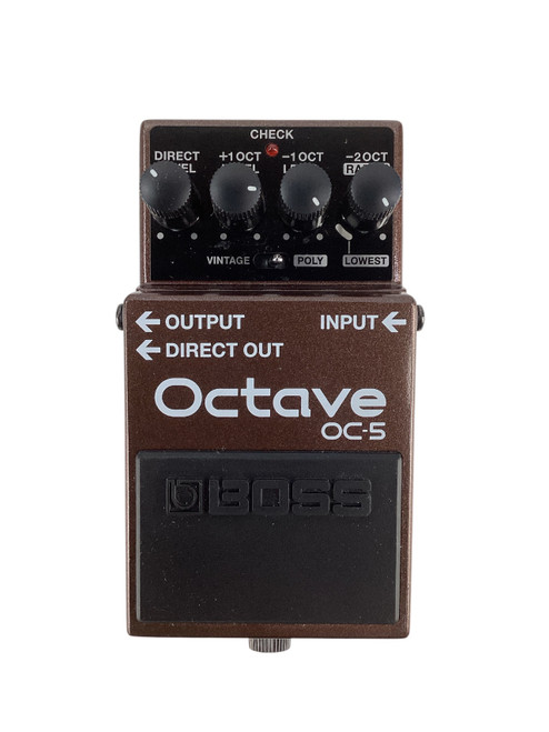 Vist Large View of Product Image Which is Used Boss OC-5 Octave Pedal