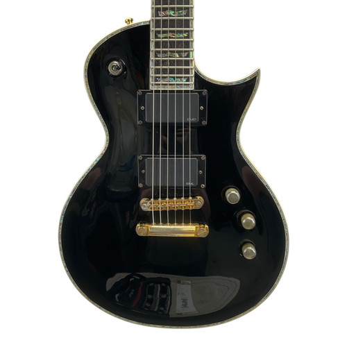 Vist Large View of Product Image Which is Used Ltd EC-1000 Deluxe Electric Guitar Black 6-String
