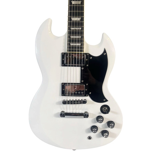 Vist Large View of Product Image Which is Used Leo Jaymes SG-Style Electric Guitar