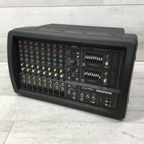 Vist Large View of Product Image Which is Used Mackie 808M FR Series 1200w Powered Mixing Head
