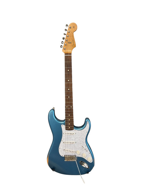 Vist Large View of Product Image Which is Used Fender VINTERA ROADWORN 60S STRATOCASTER Electric Guitar Blue 6-String