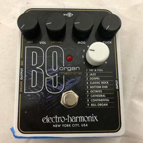 Vist Large View of Product Image Which is Used Electro Harmonix (E/H) B9 ORGAN MACHINE Synthesizer Pedal