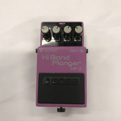 Vist Large View of Product Image Which is Used Boss HF-2 GREEN LABEL MIJ Vintage Guitar Effects Pedal