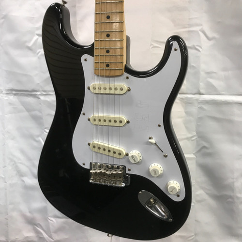 Vist Large View of Product Image Which is Used Fender 1987 STRATOCASTER ST-57 MIJ Vintage S Type Electric Guitar Black 6-String