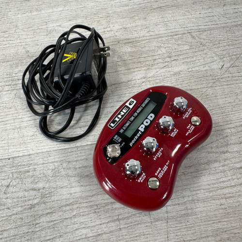 Vist Large View of Product Image Which is Used Line 6 Pocket POD - Guitar Amp Emulator