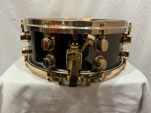 Vist Large View of Product Image Which is Used Mapex BRASS BLACK PANTHER 13X5.5 Wood Snare Drum 13"