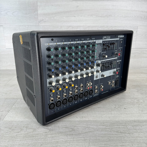 Vist Large View of Product Image Which is Used Yamaha EMX512SC - 12-channel 500-watt Powered Mixer Head