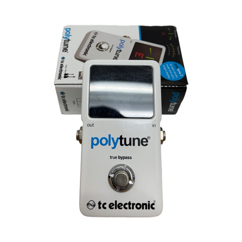 Vist Large View of Product Image Which is Used TC Electronic POLYTUNE 2 GUITAR TUNER PEDAL Tuner Pedal