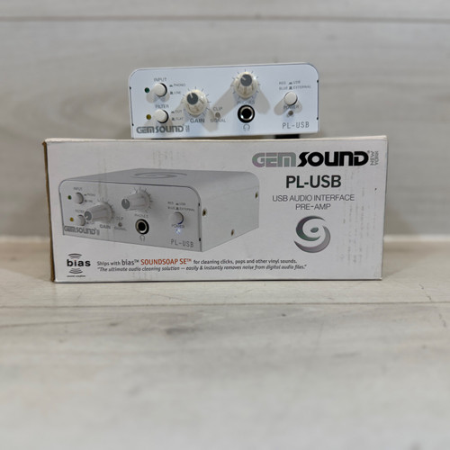 Vist Large View of Product Image Which is Used Gem Sound PL-USB Phono-to-USB Audio Interface / Preamp