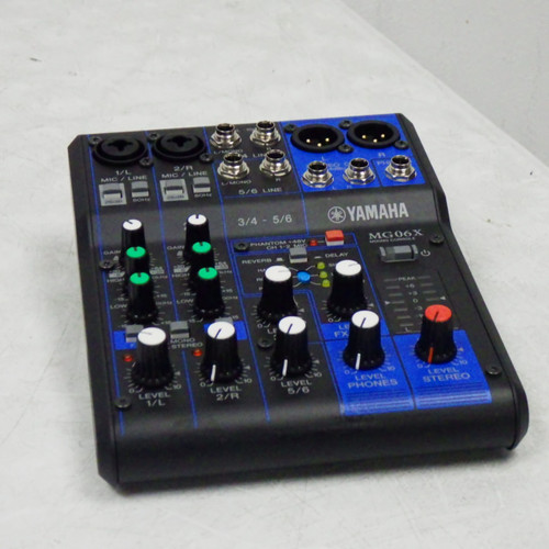 Vist Large View of Product Image Which is Used Yamaha MG06X  Compact Mixer