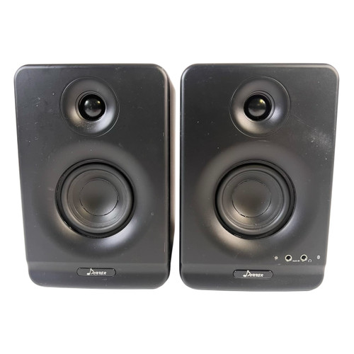 Vist Large View of Product Image Which is Used Donner Dyna 3 Powered Studio Monitor Speakers Pair