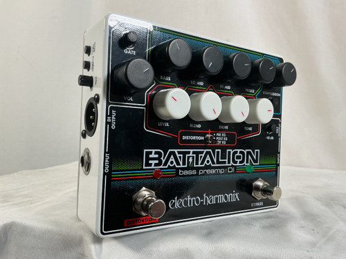 Vist Large View of Product Image Which is Used Electro Harmonix (E/H) BATTALION BASS PRE Distortion Pedal