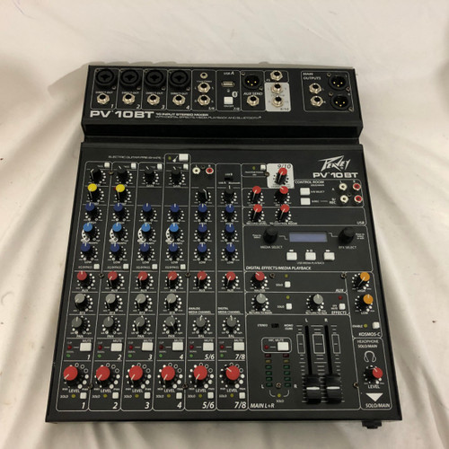 Vist Large View of Product Image Which is Used Peavey PV10BT Compact Mixer