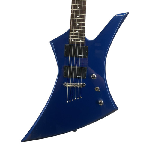 Vist Large View of Product Image Which is Used Jackson Kelly JS32T Pointy Electric Guitar Blue 6-String