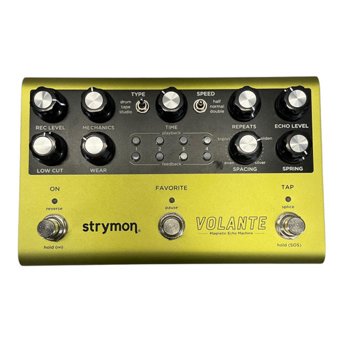 Vist Large View of Product Image Which is Used Strymon Volante Echo Pedal
