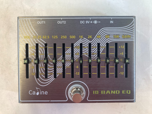 Vist Large View of Product Image Which is Used CaLine 10 Band EQ Pedal