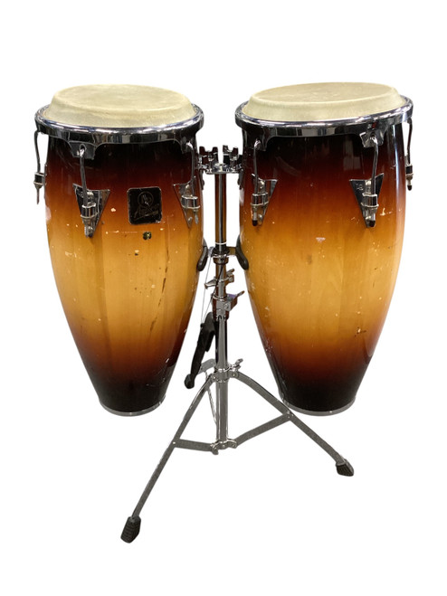 Vist Large View of Product Image Which is Used Latin Percussion - LP ASPIRE Conga Set W/STAND -AS IS WEAR 