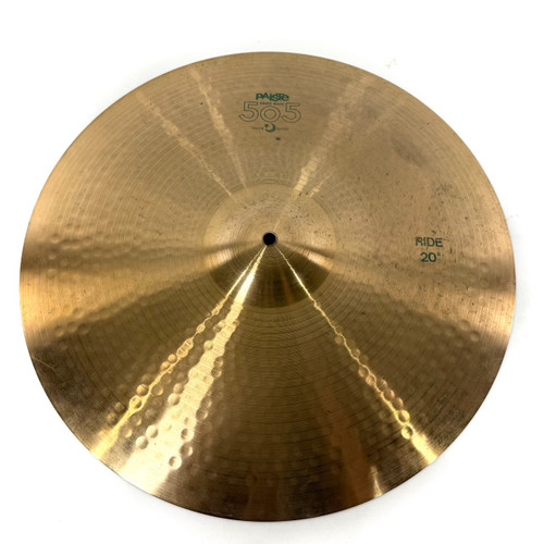 Vist Large View of Product Image Which is Used Paiste 505 20 inch Green Label Ride Cymbal 