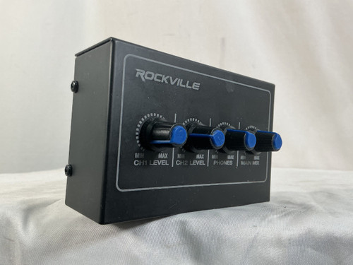 Vist Large View of Product Image Which is Used Rockville ROCK-U MINI Computer Interface 2 A/D Recording Inputs