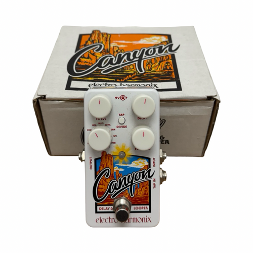 Vist Large View of Product Image Which is Used Electro Harmonix (E/H) CANYON DELAY/LOOPER W/BOX ADPT Delay Pedal