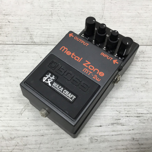 Vist Large View of Product Image Which is Used Boss MT-2W Metal Zone Waza Craft Distortion Pedal