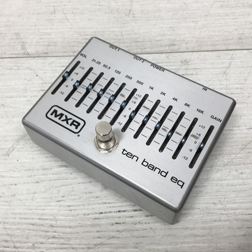 Vist Large View of Product Image Which is Used MXR M108S Ten Band EQ Pedal With No Power Supply