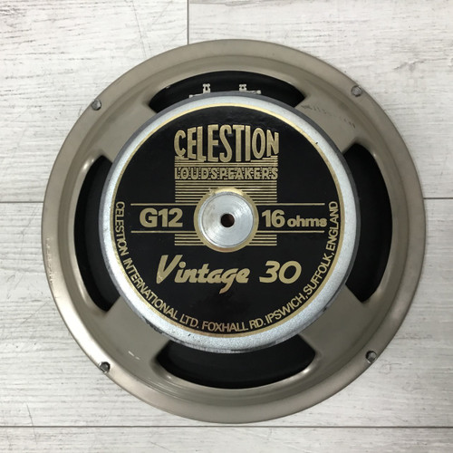 Vist Large View of Product Image Which is Used Celestion G12 Vintage 30 16 Ohm UK Made Raw Speaker