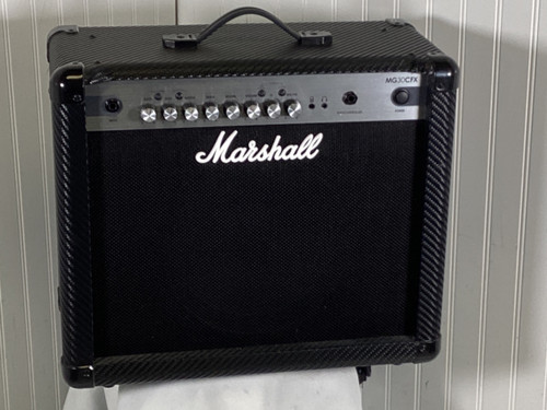 Vist Large View of Product Image Which is Used Marshall MG30CFX 1 x 10 Solid State Amplifier 1 x 10