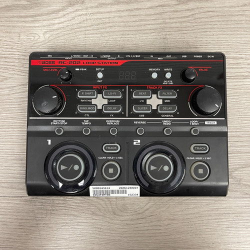 Vist Large View of Product Image Which is Used - Boss RC-202 LOOP STATION W/AC Looper Pedal
