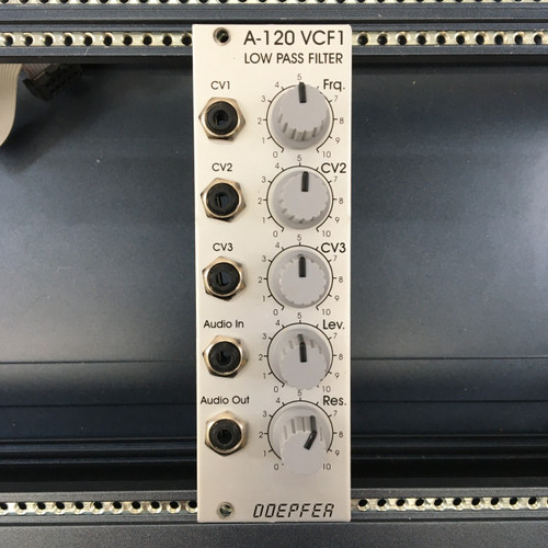 Vist Large View of Product Image Which is Used Doepfer A-120 VCF1 LOW PASS FILTER Modular Synthesizer Rackmount