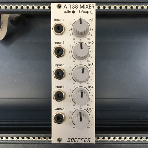 Vist Large View of Product Image Which is Used Doepfer A-138 LINEAR MIXER Modular Synthesizer Rackmount