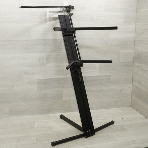 Vist Large View of Product Image Which is Used Ultimate Support Apex AX-48BP Tiered Keyboard Stand