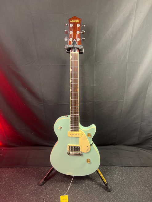 Vist Large View of Product Image Which is Used Gretsch G2215 P90 LP Type Electric Guitar Blue 6-String