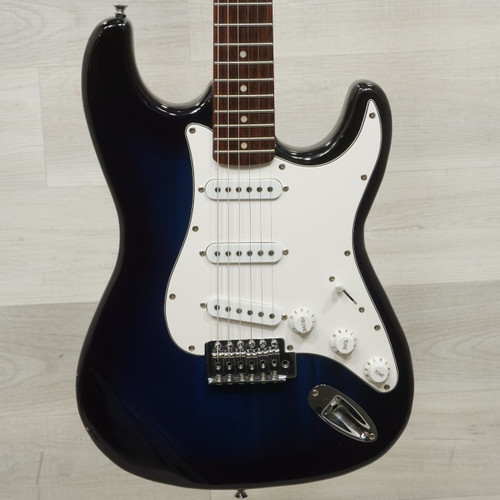 Vist Large View of Product Image Which is Used Irin Odc Electric Guitar Blue