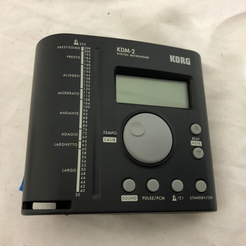 Vist Large View of Product Image Which is Used Korg KDM-2 Instrument Tuner or Metronome