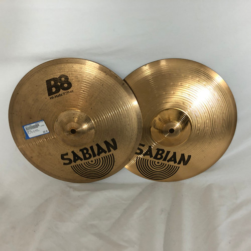 Vist Large View of Product Image Which is Used Sabian B8 13IN HI-HATS Hi Hat Cymbals 13"