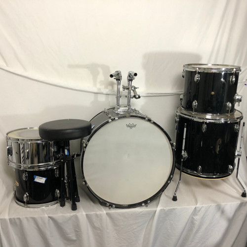 Vist Large View of Product Image Which is Used Gammon 5 PIECE DRUM KIT Drum Shell Kit Black