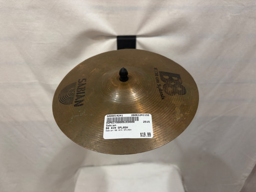 Vist Large View of Product Image Which is Used Sabian B8 8IN SPLASH Splash Cymbal 8"