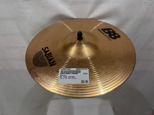 Vist Large View of Product Image Which is Used Sabian B8 10IN SPLASH Splash Cymbal 10"
