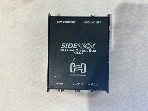 Vist Large View of Product Image Which is Used HOSA SIDEKICK DI BOX Pro Sound Product