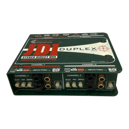 Vist Large View of Product Image Which is Used Radial Jdi Duplex MK4