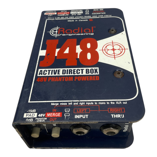 Vist Large View of Product Image Which is Used Radial J48 Active Direct Box