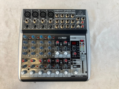 Vist Large View of Product Image Which is Used Behringer XENYX QX1202USB Mixer