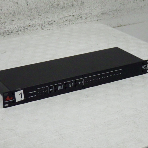 Vist Large View of Product Image Which is Used DBX AFS 224 Advanced Feedback Suppresion Rackmount Recording Device